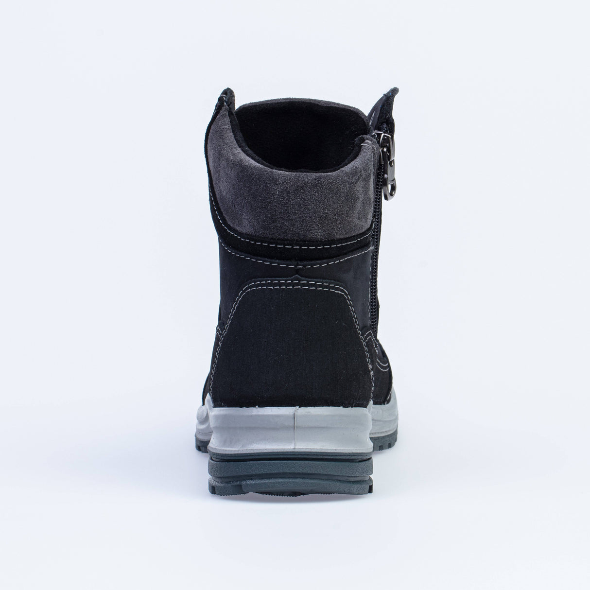 Black-gray boots genuine leather, KOTOFEY – изображение 2 | NetTrade.ee