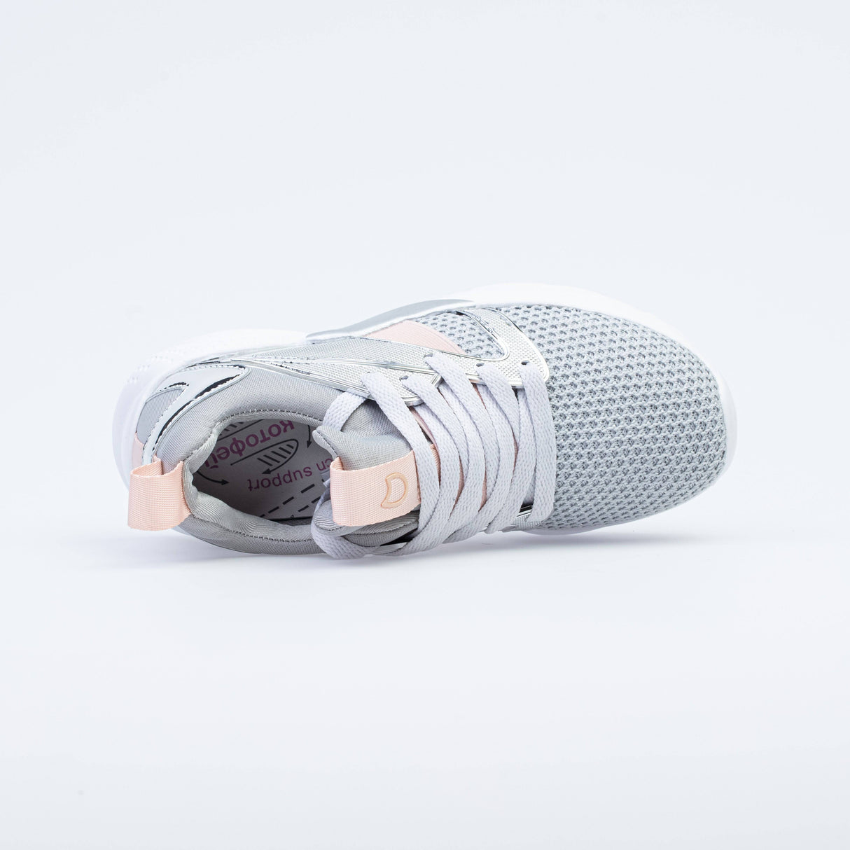 Combined gray low shoes, KOTOFEY – изображение 3 | NetTrade.ee
