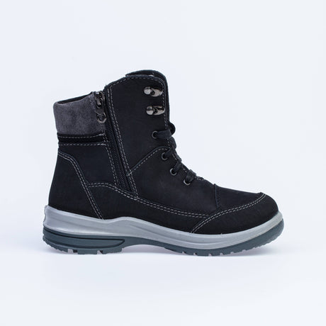 Black-gray boots genuine leather, KOTOFEY – изображение 6 | NetTrade.ee
