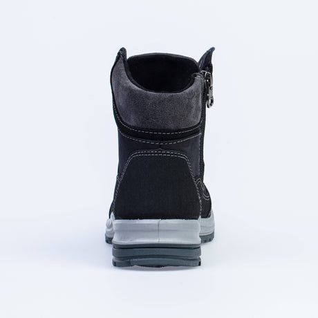 Black-gray boots genuine leather, KOTOFEY – изображение 2 | NetTrade.ee
